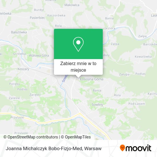 Mapa Joanna Michalczyk Bobo-Fizjo-Med