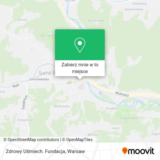 Mapa Zdrowy Uśmiech. Fundacja