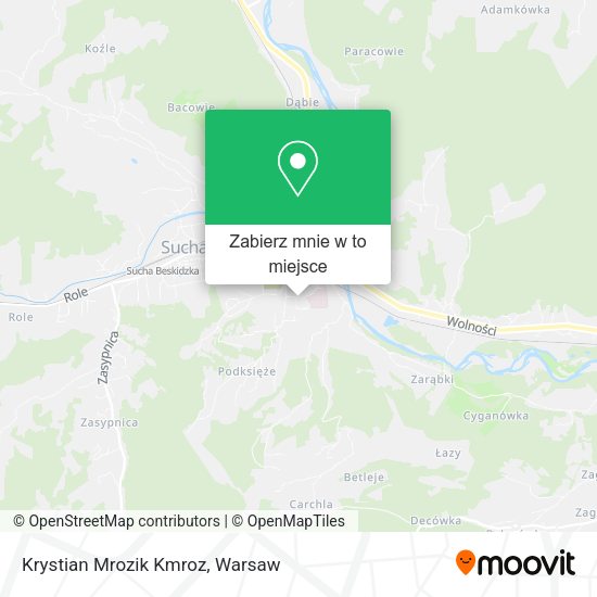 Mapa Krystian Mrozik Kmroz