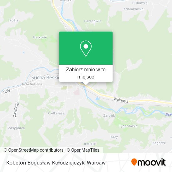 Mapa Kobeton Bogusław Kołodziejczyk