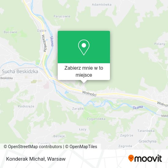 Mapa Konderak Michał