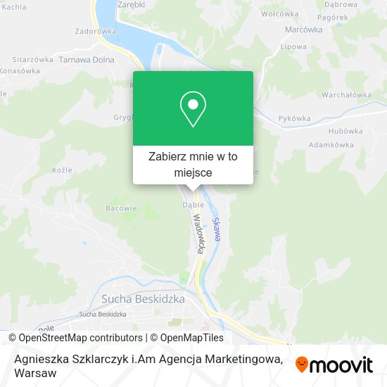 Mapa Agnieszka Szklarczyk i.Am Agencja Marketingowa