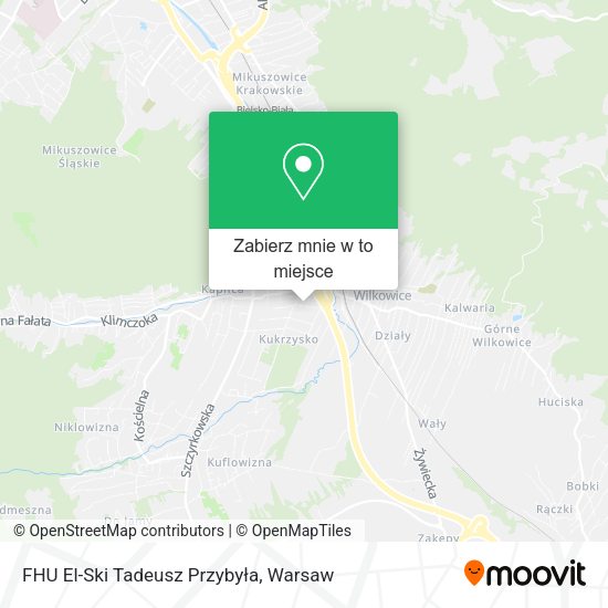 Mapa FHU El-Ski Tadeusz Przybyła