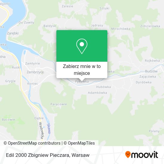 Mapa Edil 2000 Zbigniew Pieczara