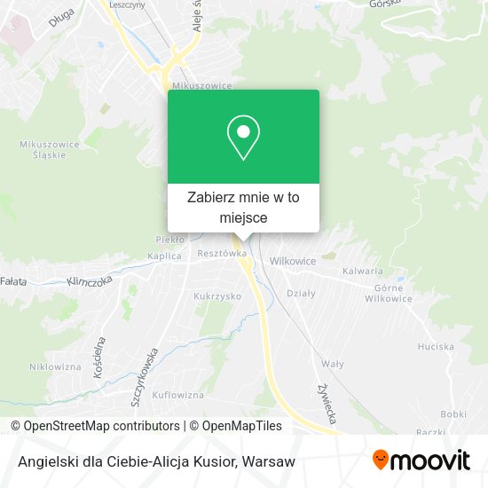 Mapa Angielski dla Ciebie-Alicja Kusior