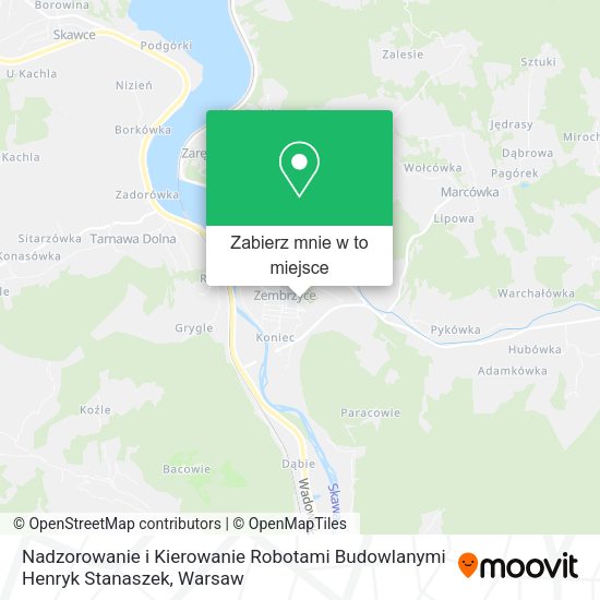 Mapa Nadzorowanie i Kierowanie Robotami Budowlanymi Henryk Stanaszek