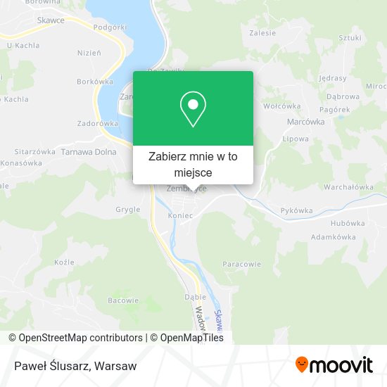 Mapa Paweł Ślusarz