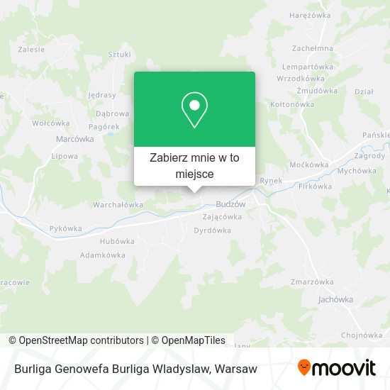 Mapa Burliga Genowefa Burliga Wladyslaw