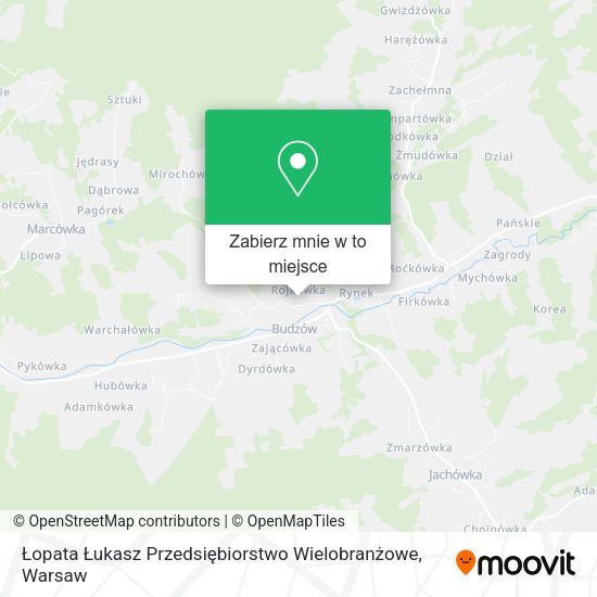 Mapa Łopata Łukasz Przedsiębiorstwo Wielobranżowe