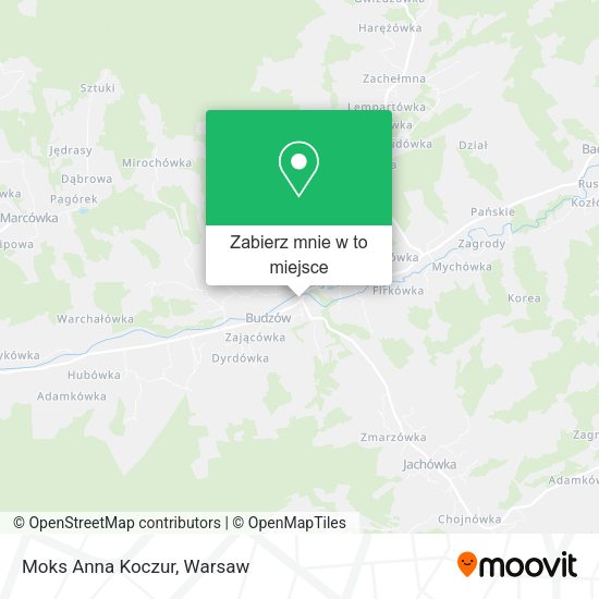 Mapa Moks Anna Koczur