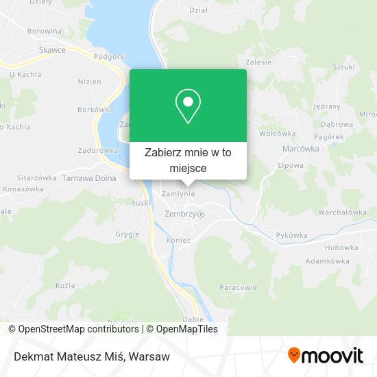 Mapa Dekmat Mateusz Miś