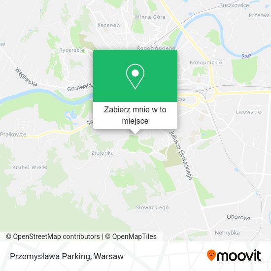 Mapa Przemysława Parking