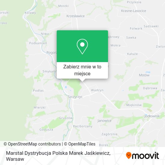 Mapa Marstal Dystrybucja Polska Marek Jaśkiewicz