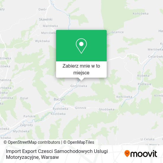 Mapa Import Export Czesci Samochodowych Uslugi Motoryzacyjne