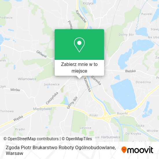 Mapa Zgoda Piotr Brukarstwo Roboty Ogólnobudowlane