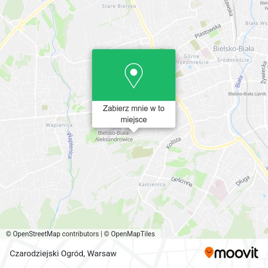 Mapa Czarodziejski Ogród