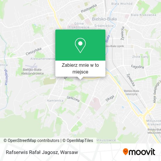 Mapa Rafserwis Rafał Jagosz