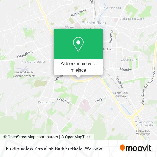 Mapa Fu Stanisław Zawiślak Bielsko-Biała