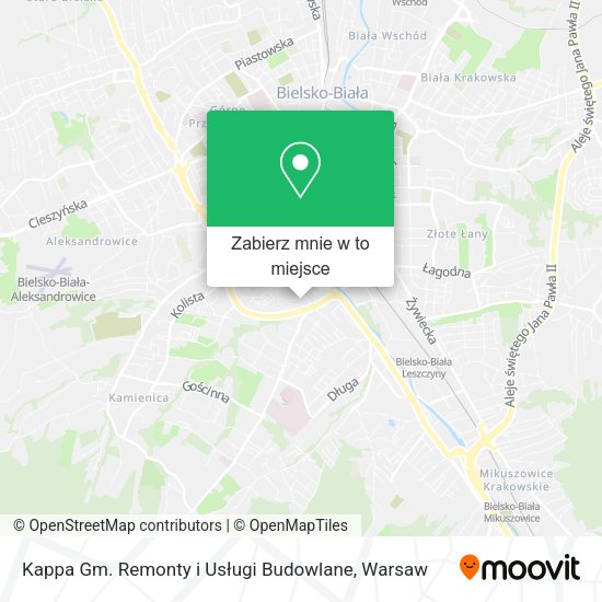 Mapa Kappa Gm. Remonty i Usługi Budowlane