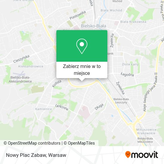 Mapa Nowy Plac Zabaw