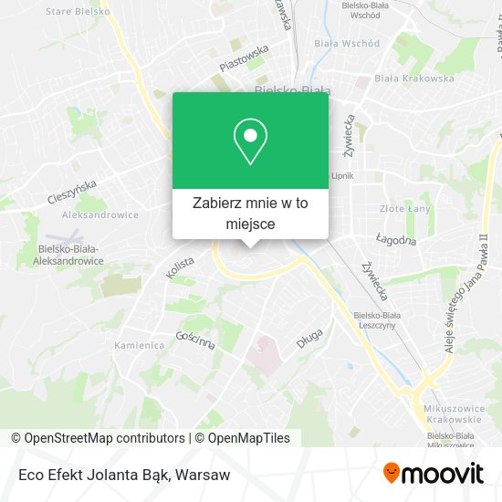 Mapa Eco Efekt Jolanta Bąk