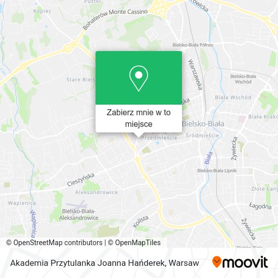 Mapa Akademia Przytulanka Joanna Hańderek