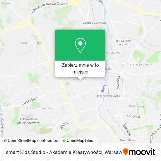 Mapa smart Kids Studio - Akademia Kreatywności