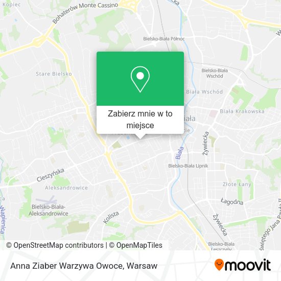 Mapa Anna Ziaber Warzywa Owoce