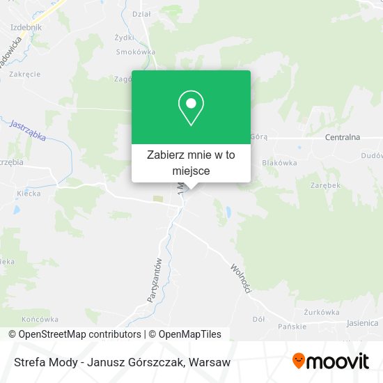 Mapa Strefa Mody - Janusz Górszczak