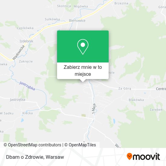 Mapa Dbam o Zdrowie