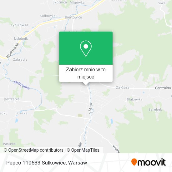 Mapa Pepco 110533 Sulkowice