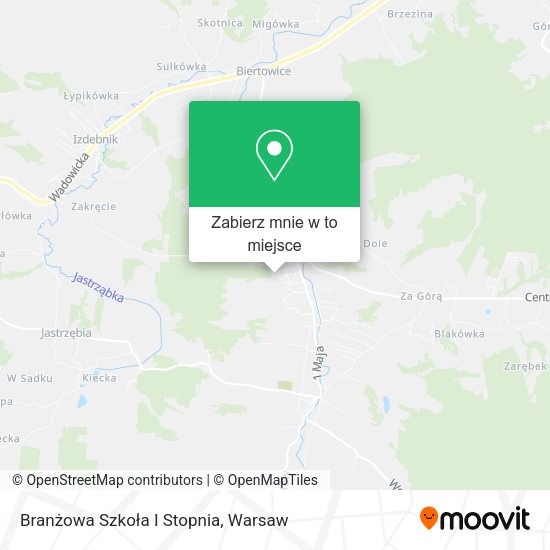 Mapa Branżowa Szkoła I Stopnia