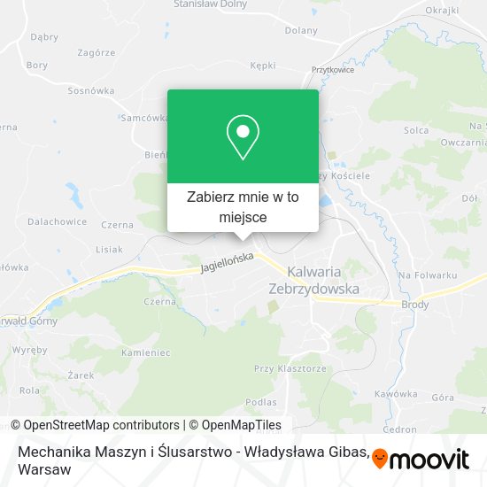 Mapa Mechanika Maszyn i Ślusarstwo - Władysława Gibas