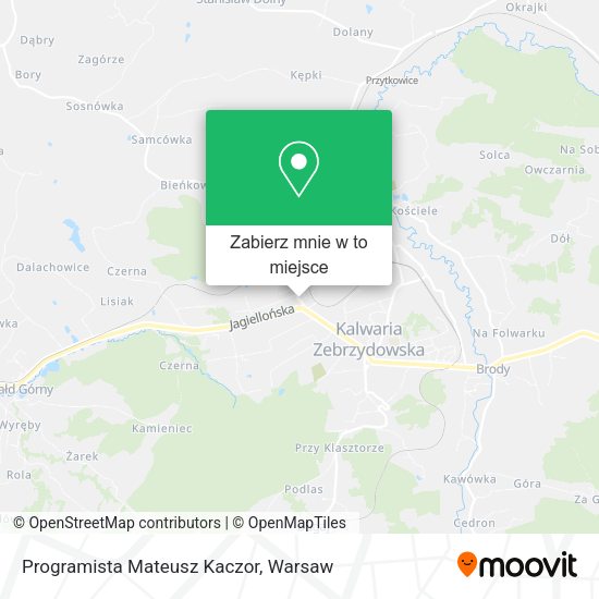 Mapa Programista Mateusz Kaczor