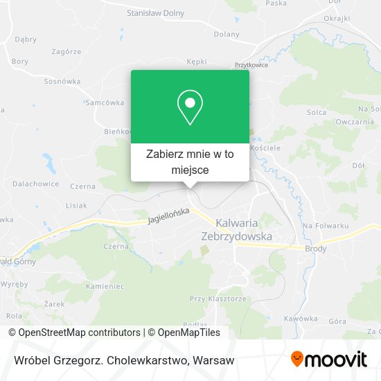 Mapa Wróbel Grzegorz. Cholewkarstwo