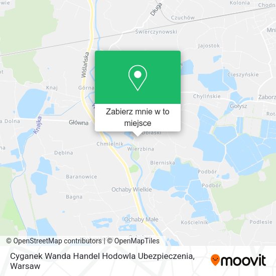 Mapa Cyganek Wanda Handel Hodowla Ubezpieczenia