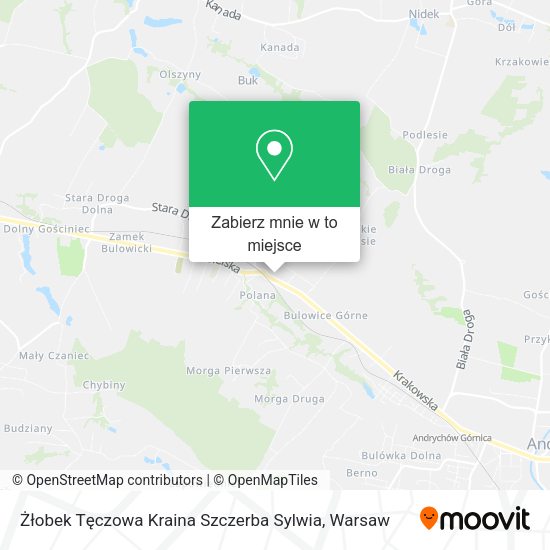 Mapa Żłobek Tęczowa Kraina Szczerba Sylwia