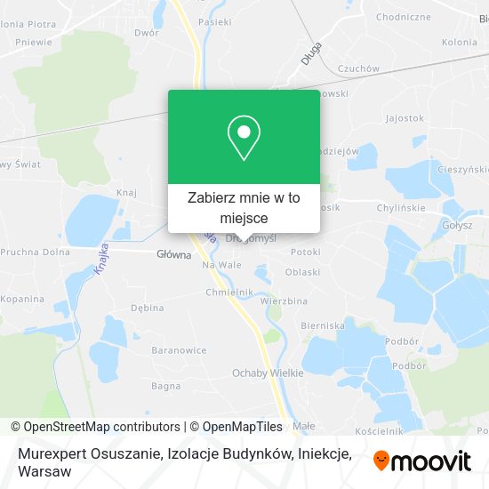 Mapa Murexpert Osuszanie, Izolacje Budynków, Iniekcje