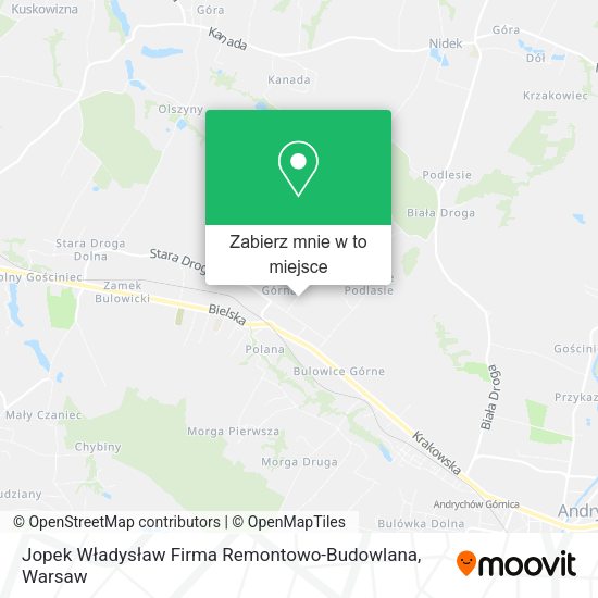 Mapa Jopek Władysław Firma Remontowo-Budowlana