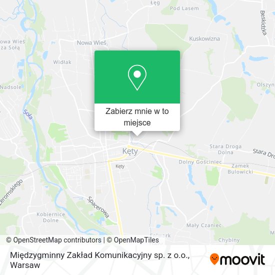 Mapa Międzygminny Zakład Komunikacyjny sp. z o.o.