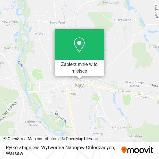 Mapa Ryłko Zbigniew. Wytwórnia Napojów Chłodzących