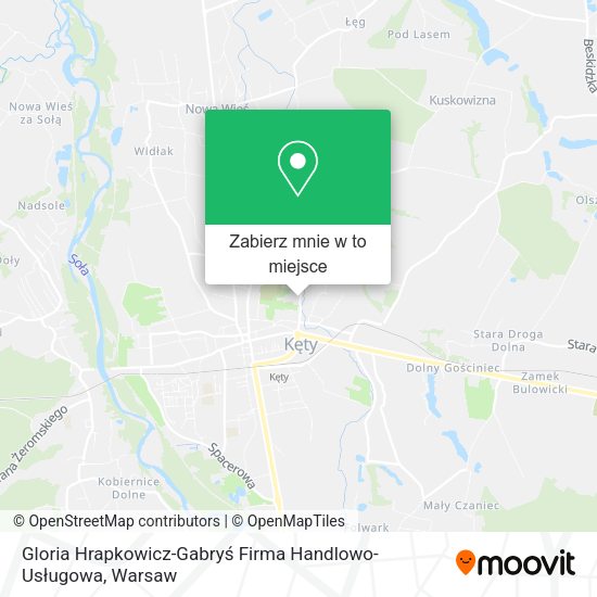 Mapa Gloria Hrapkowicz-Gabryś Firma Handlowo-Usługowa