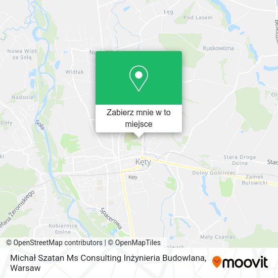 Mapa Michał Szatan Ms Consulting Inżynieria Budowlana