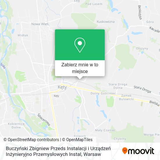 Mapa Buczyński Zbigniew Przeds Instalacji i Urządzeń Inżynieryjno Przemysłowych Instal