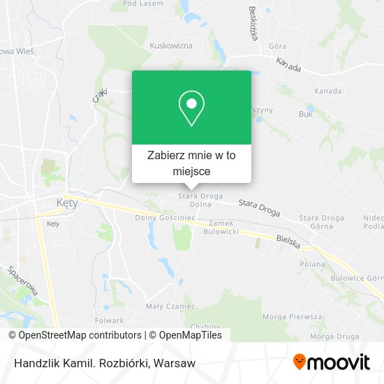 Mapa Handzlik Kamil. Rozbiórki