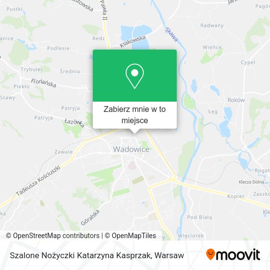 Mapa Szalone Nożyczki Katarzyna Kasprzak