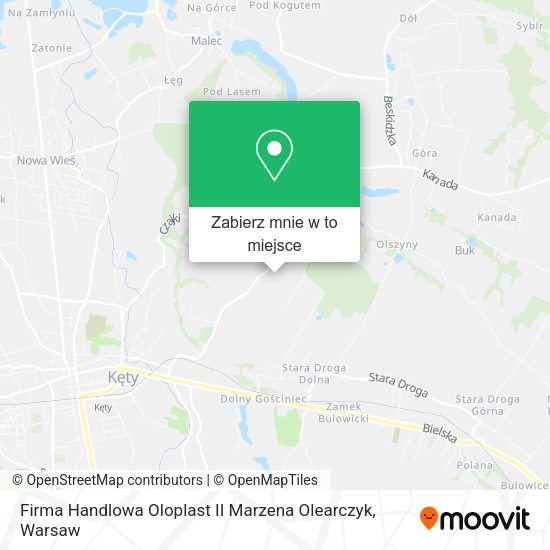 Mapa Firma Handlowa Oloplast II Marzena Olearczyk