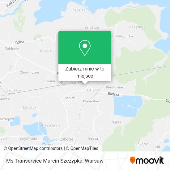 Mapa Ms Transervice Marcin Szczypka