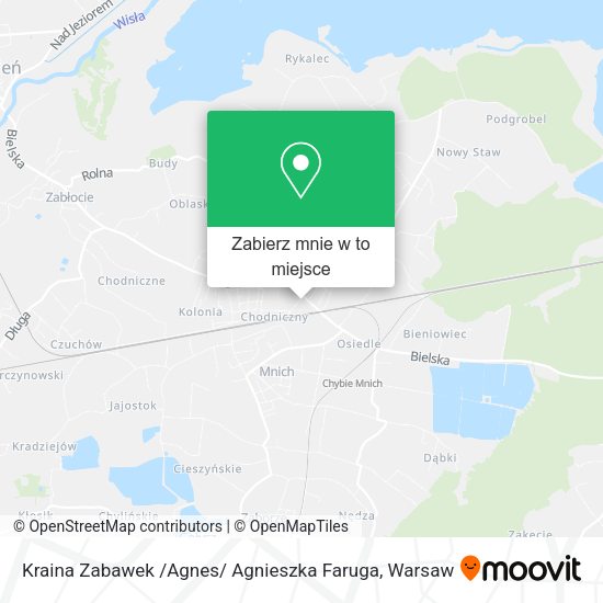 Mapa Kraina Zabawek /Agnes/ Agnieszka Faruga