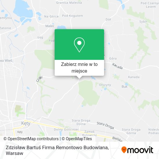 Mapa Zdzisław Bartuś Firma Remontowo Budowlana